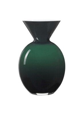 Vaso vetro H.30 - pallottino verde bosco