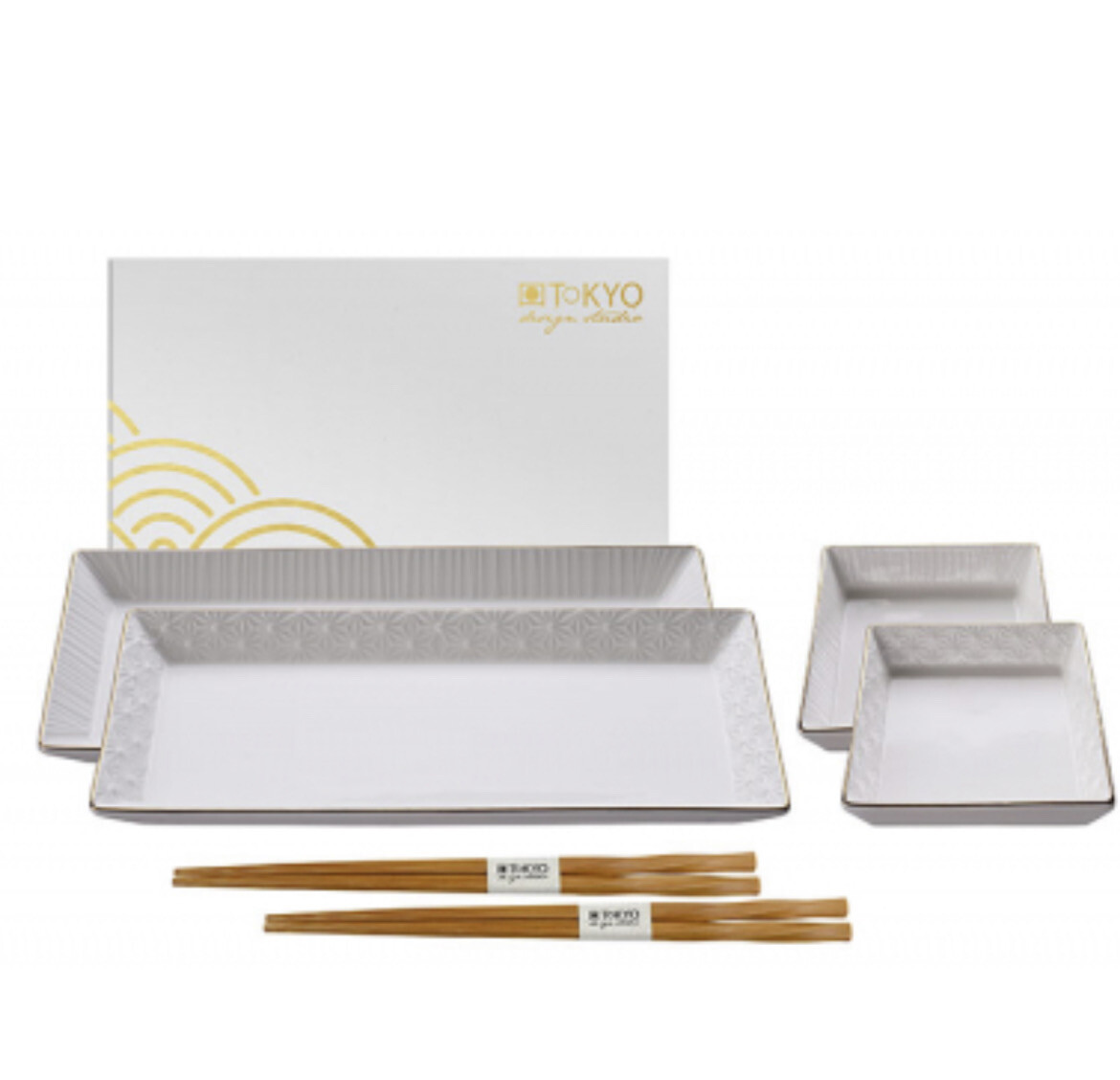 Set sushi White filo oro - Tokyo