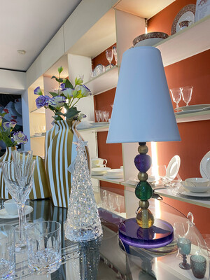 Lampada Charlottina - Cloe mignon paralume bianco
