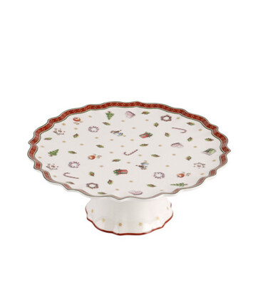 VILLEROY &amp; BOCH Toy&#39;s Delight piatto da torta piccolo su piedistallo