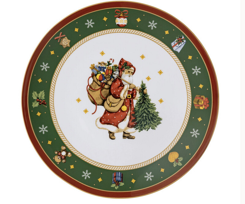 Piatto tondo cm.31 - Happy Christmas