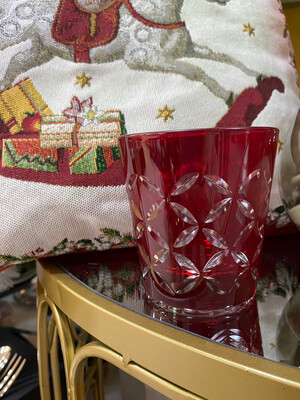 Set 6 bicchieri vino rossi - I VENEZIANI