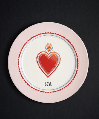 Piatto colazione Love - Blogo