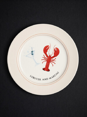 Piatto colazione Lobster and Martini - Blogo
