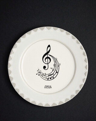 Piatto colazione Opera - Blogo
