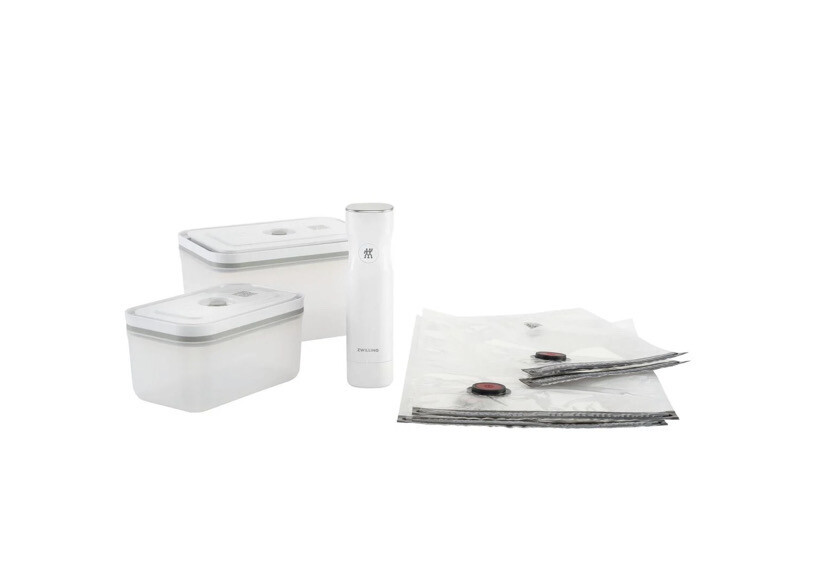 ZWILLING FRESH &amp; SAVE
SET SOTTOVUOTO, PLASTICA / M/L, 7-PZ., BIANCO