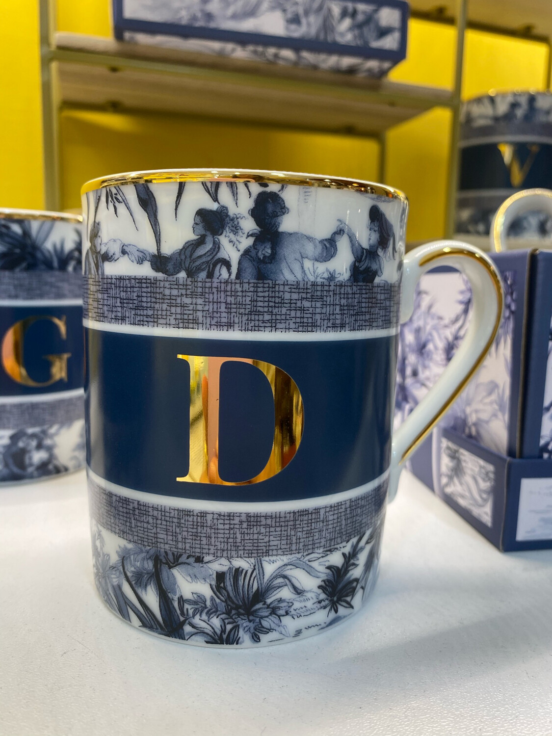 Mug - Alfabeto D Baci Milano