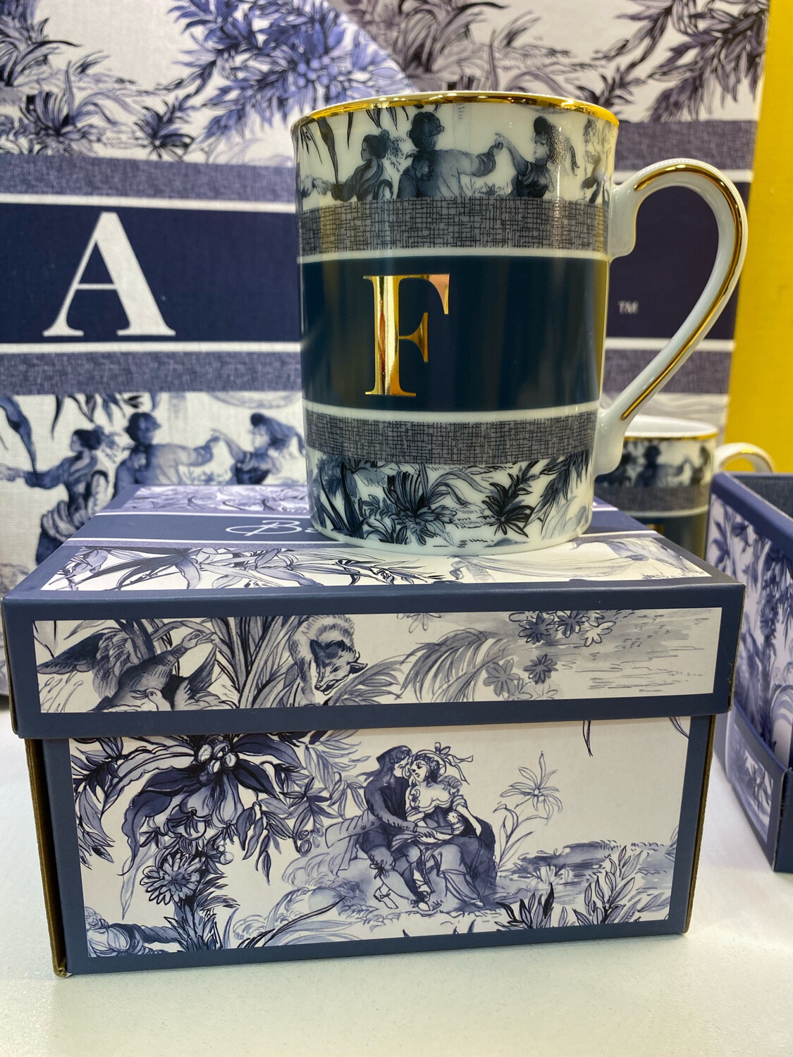 Mug - Alfabeto F Baci Milano