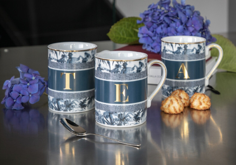 Mug - Alfabeto E Baci Milano