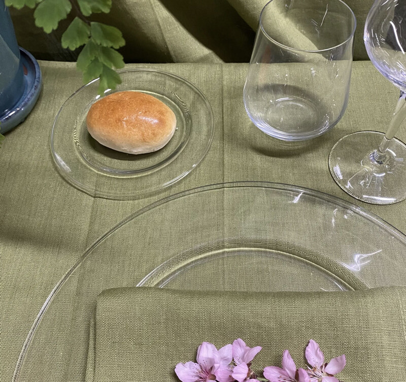 Set 6 piattini pane - Vetro Clear 2.0 Fade