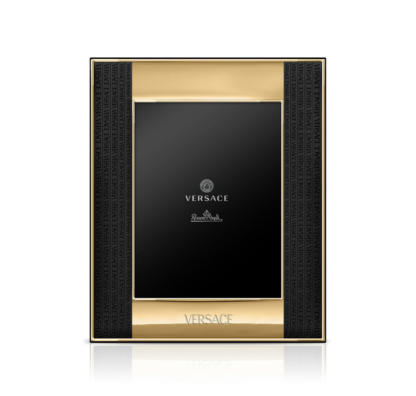Porta foto nero e oro 20x25 - Versace