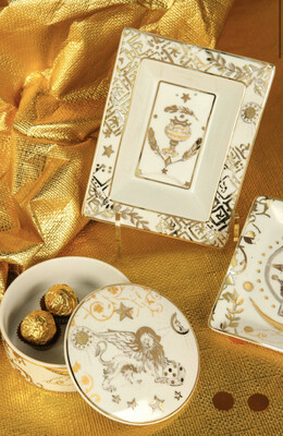 Scatola Leone con coperchio - Kosmo Baci Milano