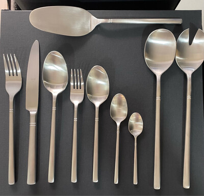 Set posate 105 pz - Aria ice Mepra Set posate 105 pz - Aria ice Mepra