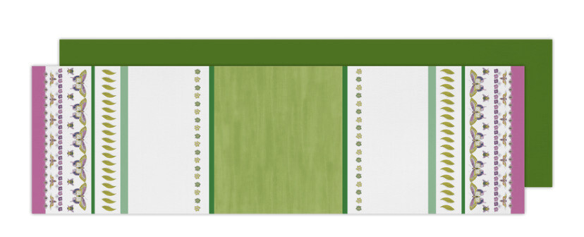 Runner cotone Double-face - Amazzonia Baci Milano
