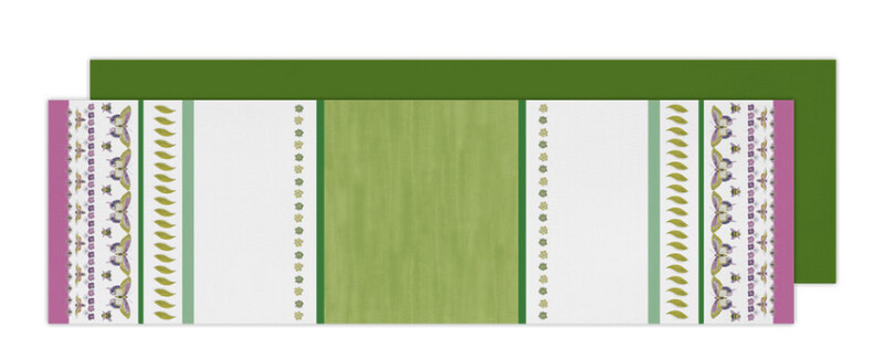 Runner cotone Double-face - Amazzonia Baci Milano