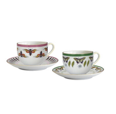 Set 2 tazze té - Amazzonia Baci Milano