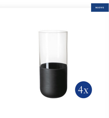Set 4 bicchieri da long drink - Manufacture Rock Villeroy &amp; Boch