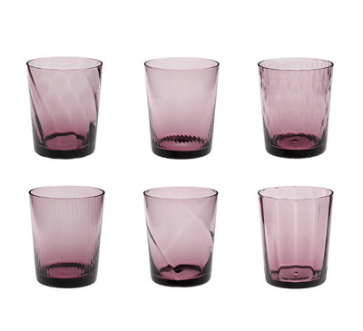Set 6 bicchieri acqua Tribeca - Vinaccia