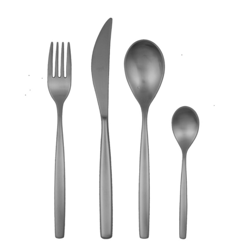 Set 24 pezzi oro nero Stiria Ice - mepra