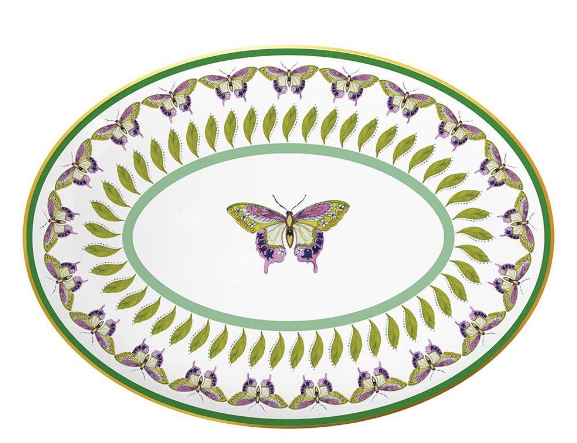 Piatto ovale cm.23x31 - Amazzonia