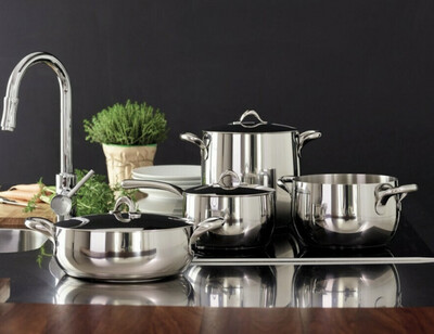 Batteria 7 pezzi - Kikka Sambonet Batteria 7 pezzi - Kikka Sambonet