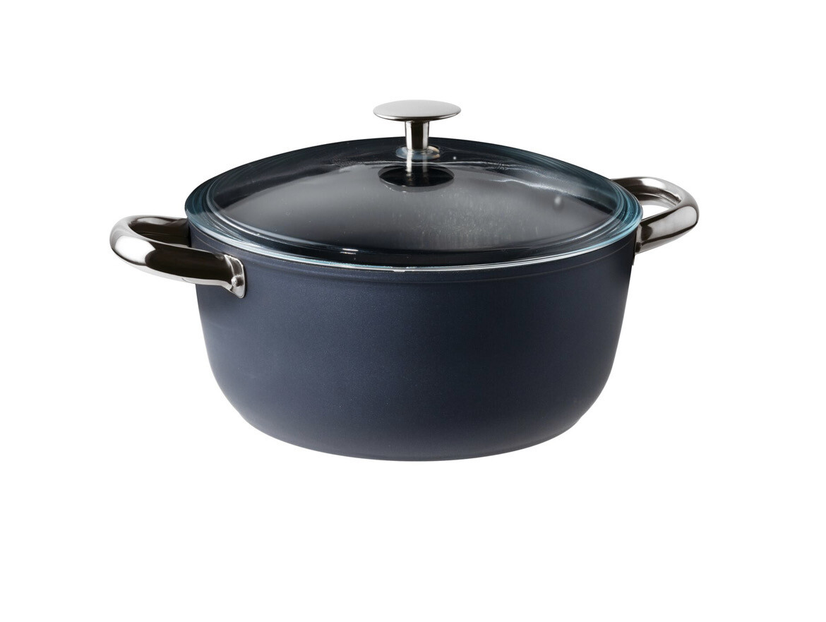 Casseruola con coperchio cm.24 - Midnight Blue Sambonet