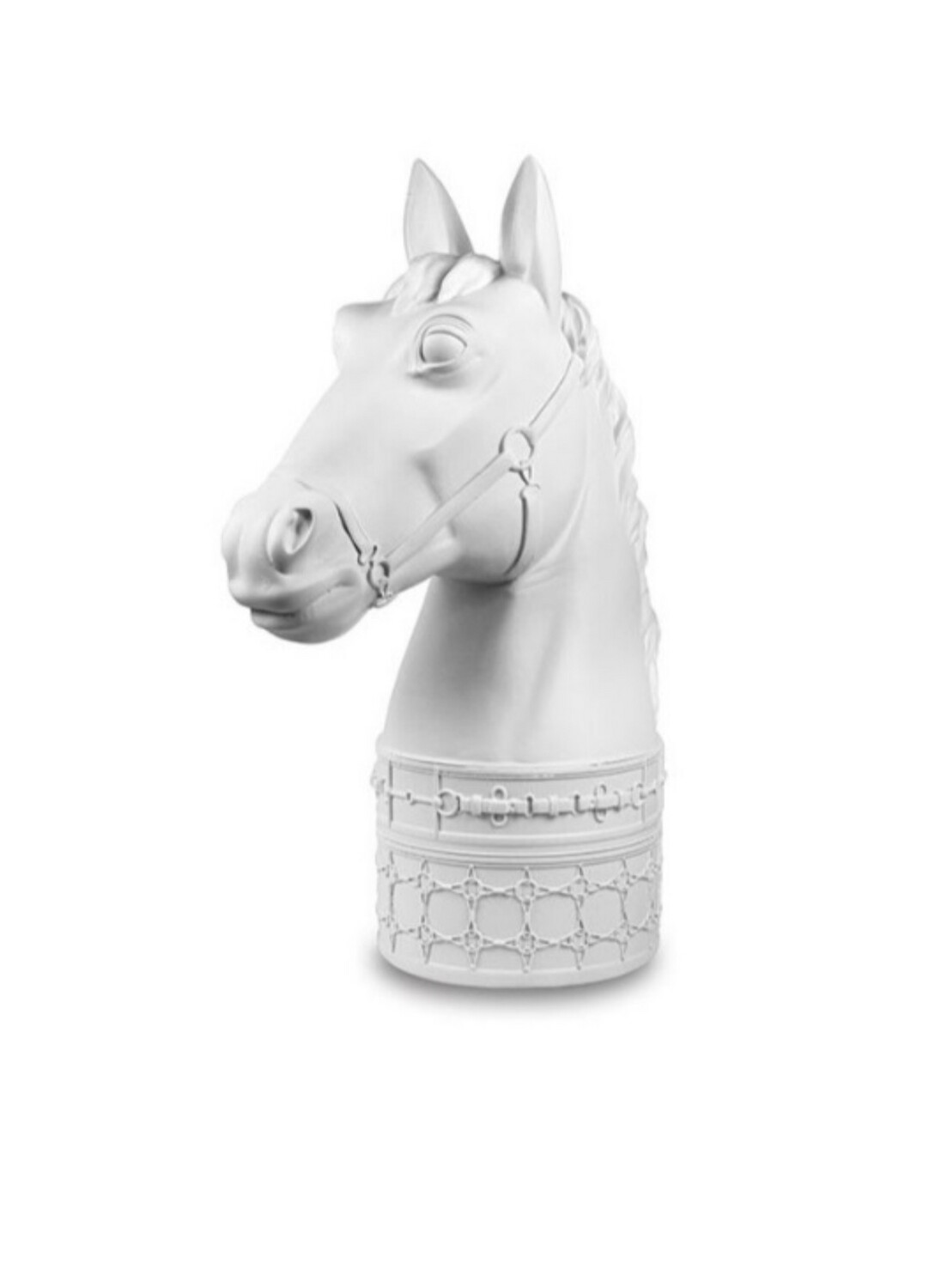 Testa cavallo medio bianco - Optical Baci Milano