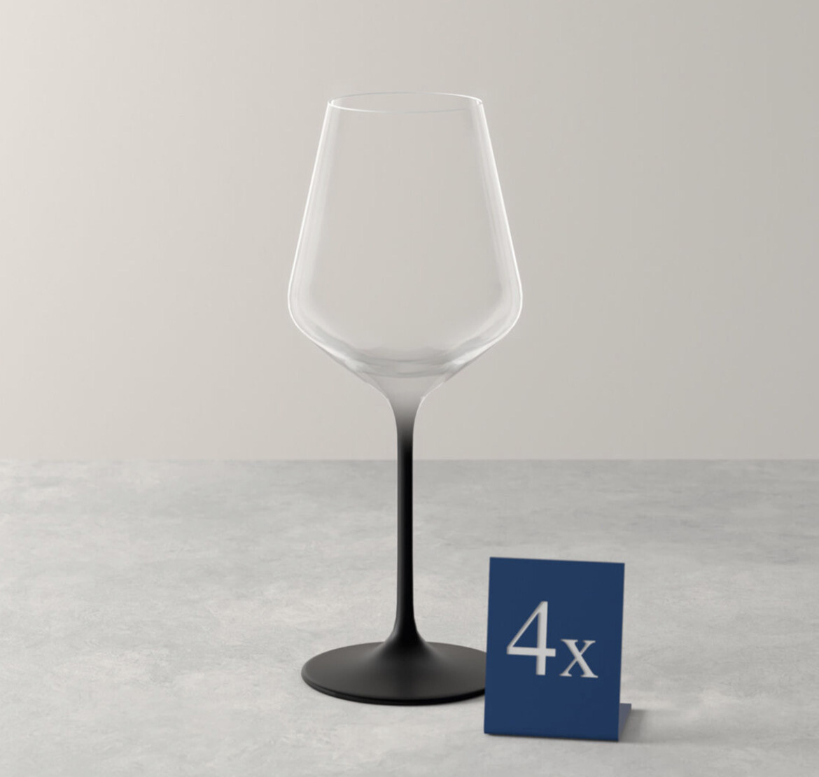 Set 4 calici vino bianco - Manufacture Rock Villeroy &amp; Boch