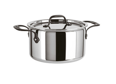 Casseruola alta 2 maniglie con coperchio - Home Chef Sambonet