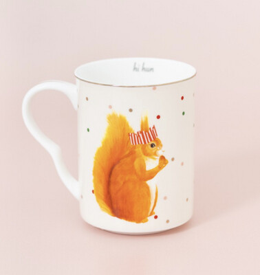 Mug scoiattolo - XMAS Yvonne Ellen