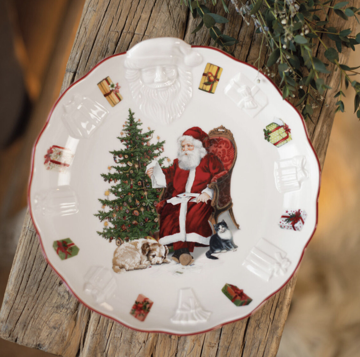 Ciotola rilievo babbo natale cm.24 - Toy’s fantasy Villeroy &amp; Boch