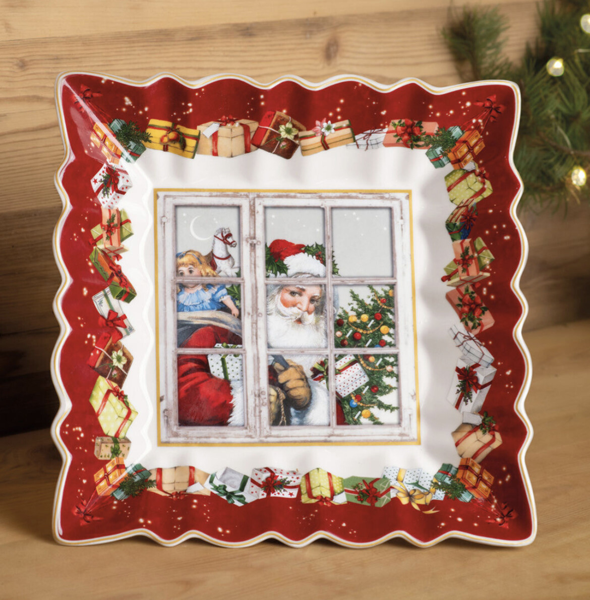 Ciotola quadrata Babbo Natale - Toy’s fantasy Villeroy &amp; Boch