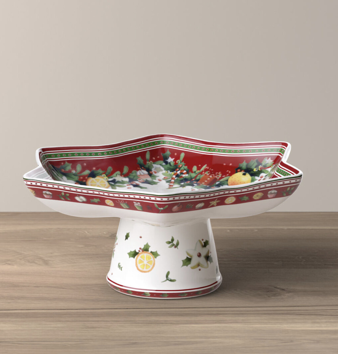 Coppa a stella con piede - Winter bakery Delight Villeroy &amp; Boch