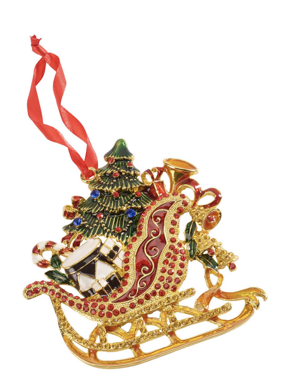 Slitta metallo - Winter collage accessoires Villeroy &amp; Boch cm.12