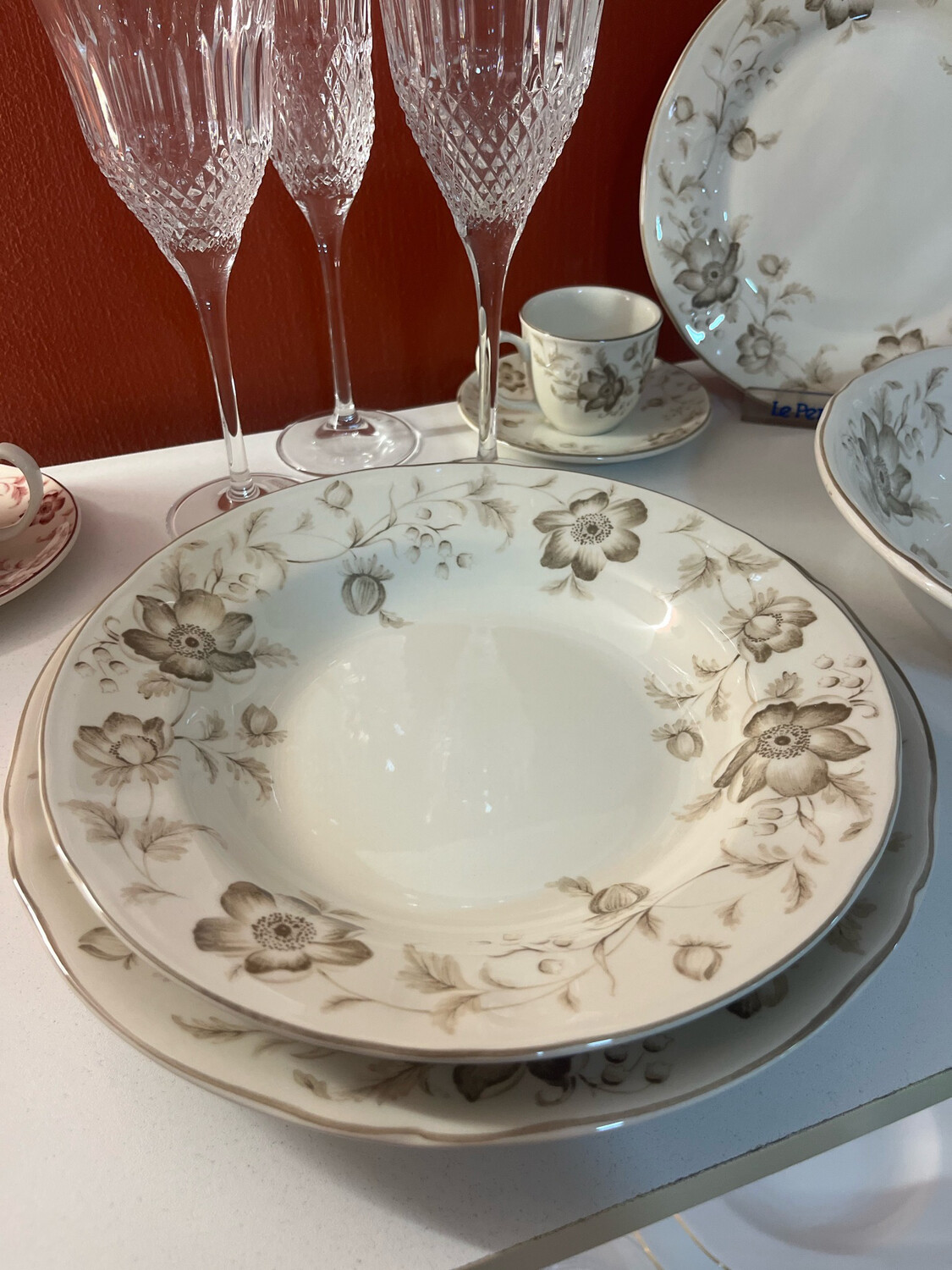 Servizio tavola + caffe 49 pezzi - Wonderwall beige livellara