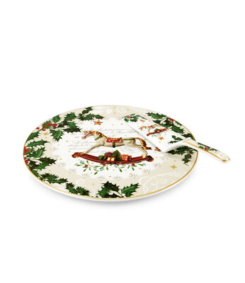 Piatto torta con paletta - Gaspy Fade cm30 Piatto torta con paletta - Gaspy Fade cm30