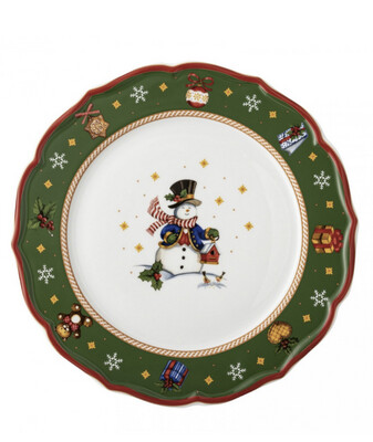 Piatto tondo cm33 - Happy Christmas