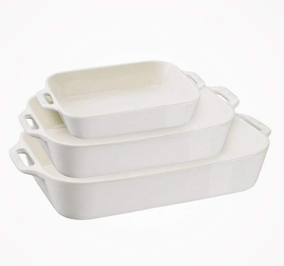 Set 3 pirofile avorio - STAUB CERAMIQUE