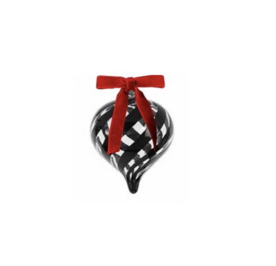 Palla Natale vetro - Optical Baci Milano