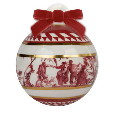 Le Rouge Palla Natale da appendere piccola cm7 - Baci Milano