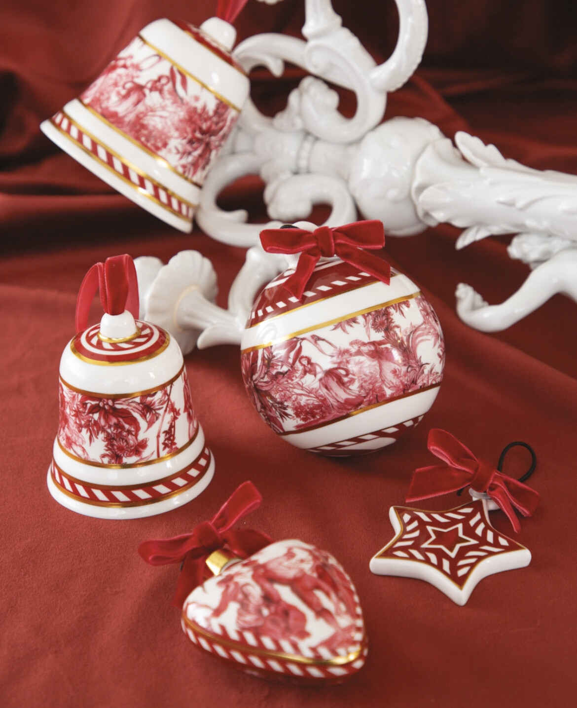 Le Rouge Palla Natale da appendere grande cm9 - Baci Milano