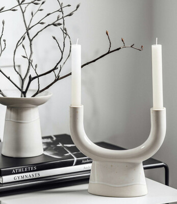 Winter Glow - Porta candela a forma di U - Villeroy &amp; Boch
