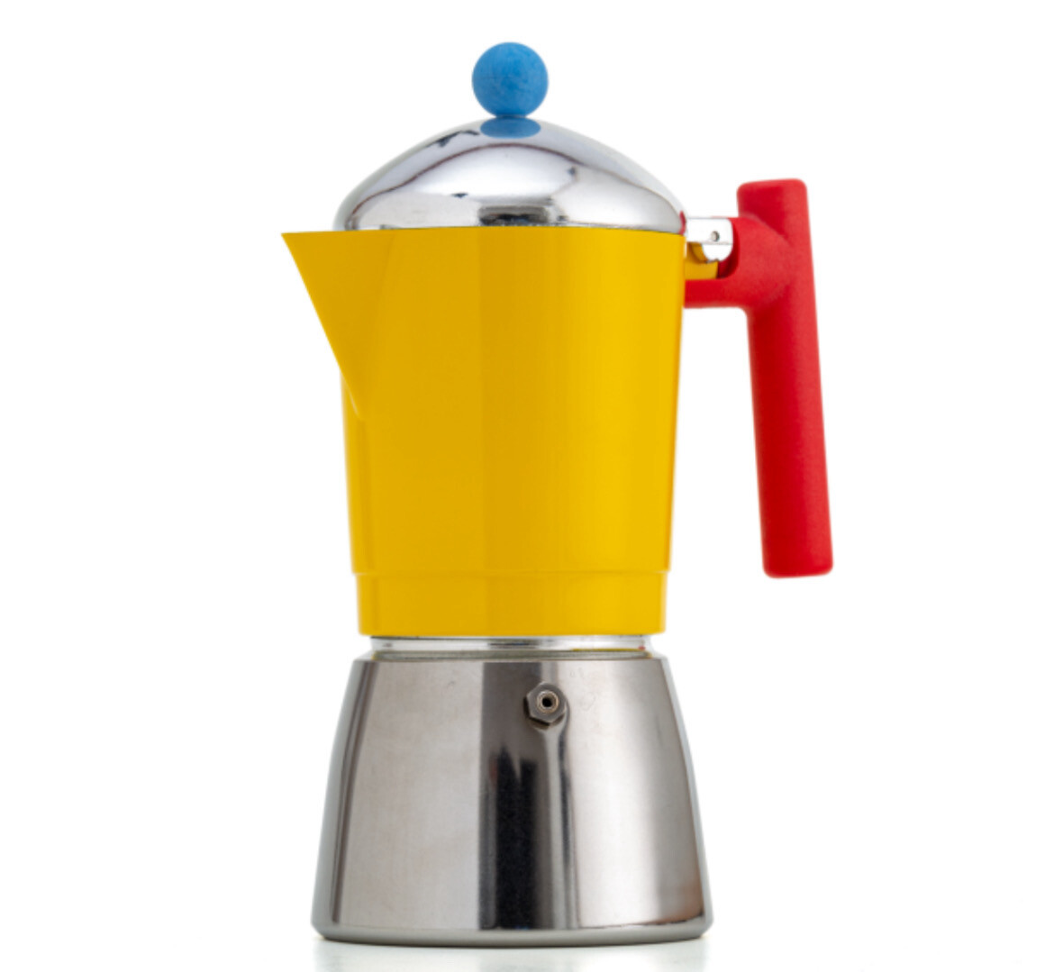 Cocca caffettiera moka 6 tazze - Food design