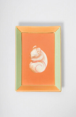 Vassoio rettangolare 17,5x12 cm - Mouse Yvonne Ellen