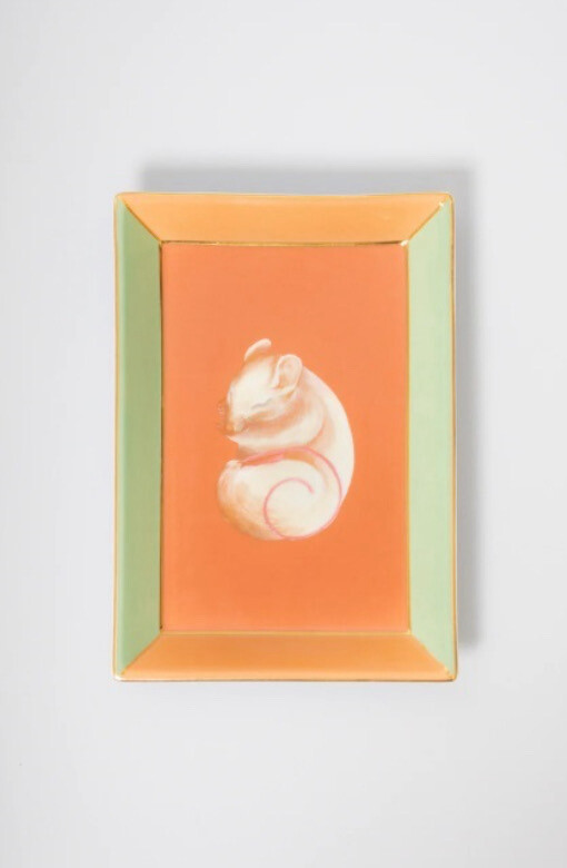 Vassoio rettangolare 17,5x12 cm - Mouse Yvonne Ellen