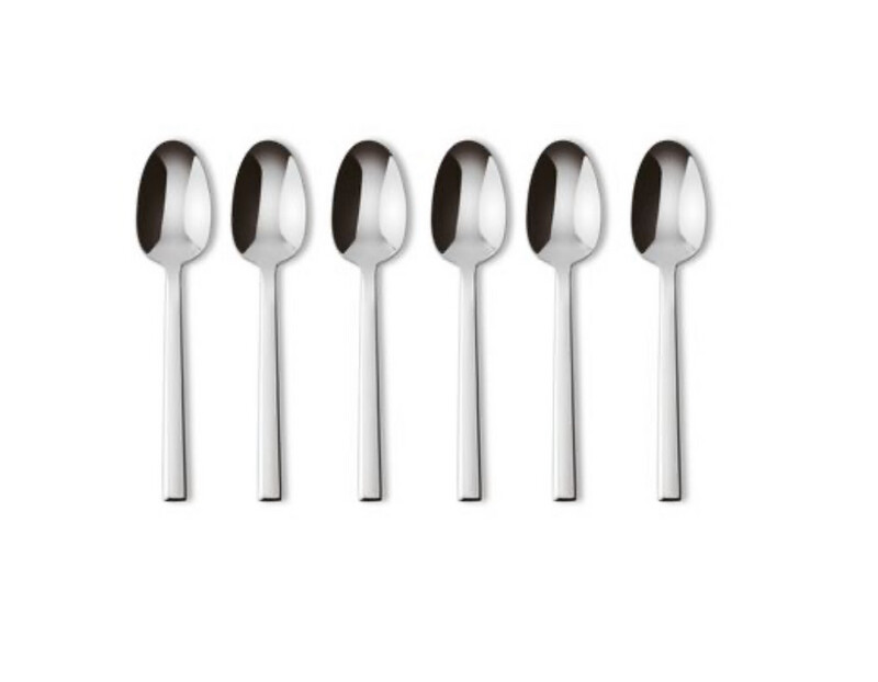 Set 6 cucchiaini caffè espresso Neutra - Sambonet
