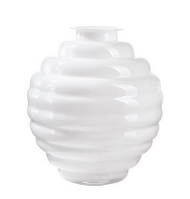 Vaso anelli cm31 bianco - Onlylux