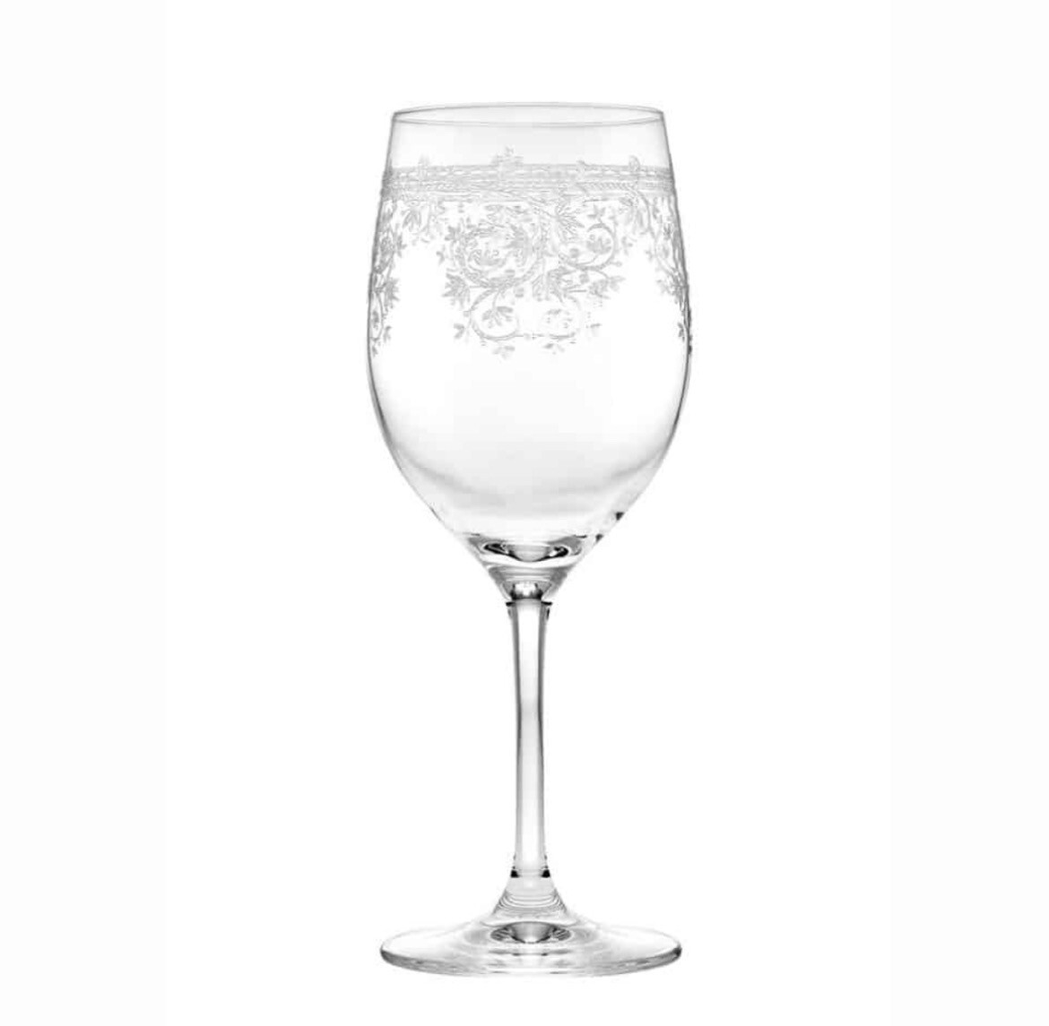 Set 6 calici acqua 350cc - Luigi XV Livellara cristallo