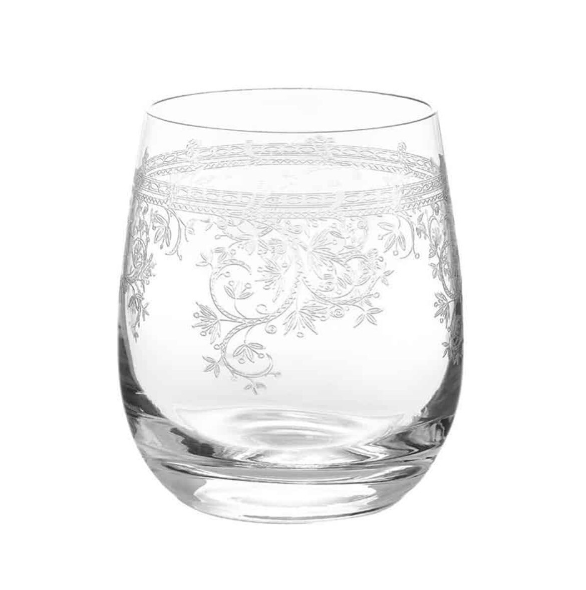 Set 6 bicchieri acqua 360cc - Luigi XV Livellara cristallo