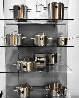 Batteria pentole 17 pezzi - stile by Pininfarina